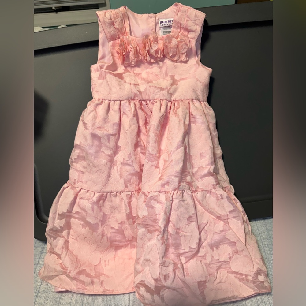 Blueberi Boulevard Pink Floral Dress
